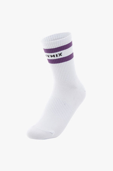 Line Socks_Imperial Purple