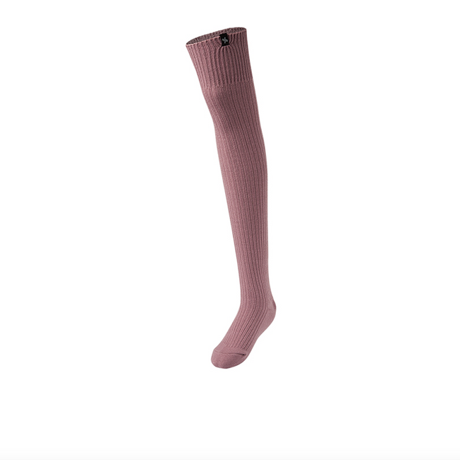 Knitted Knee Socks_Indy Pink
