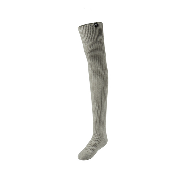 Knitted Knee Socks_Steel Gray