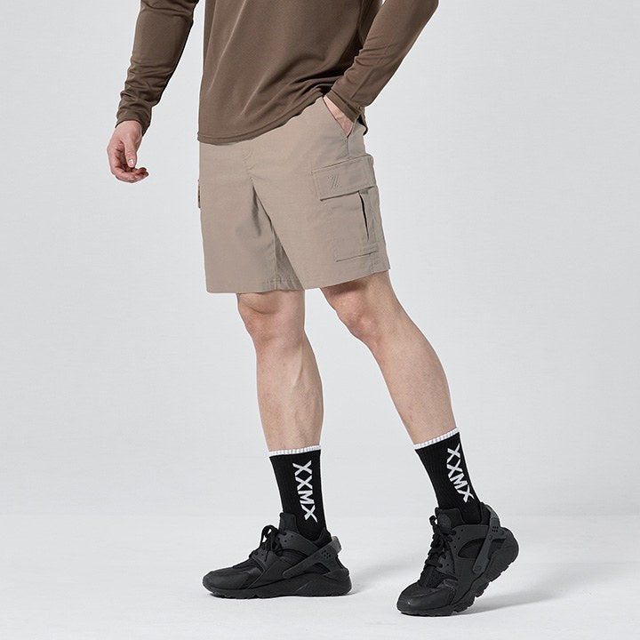 Hardy Stretch Cargo Shorts_Blend Beige
