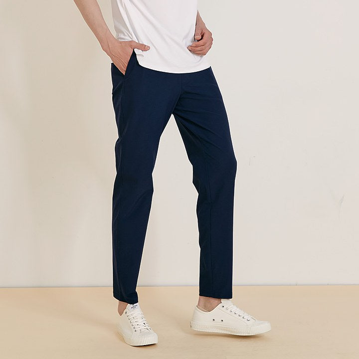 Elastic Tapered Fit 9.0 Pants_Easy Navy
