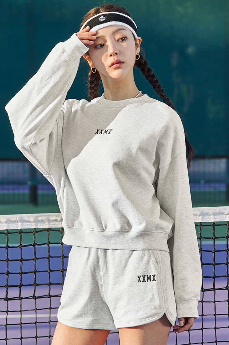 XXMX Daily Cotton Sweatshirt_Light Melange