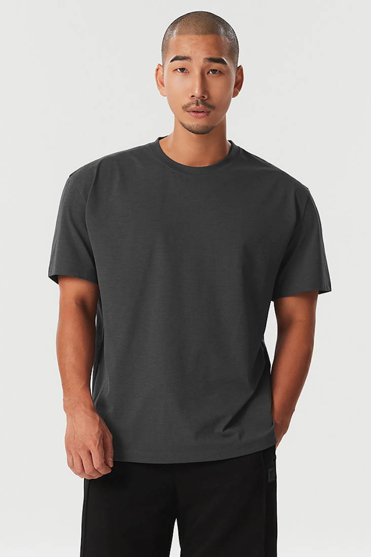 Daily Ecotive Short Sleeve_Wind Dark Gray