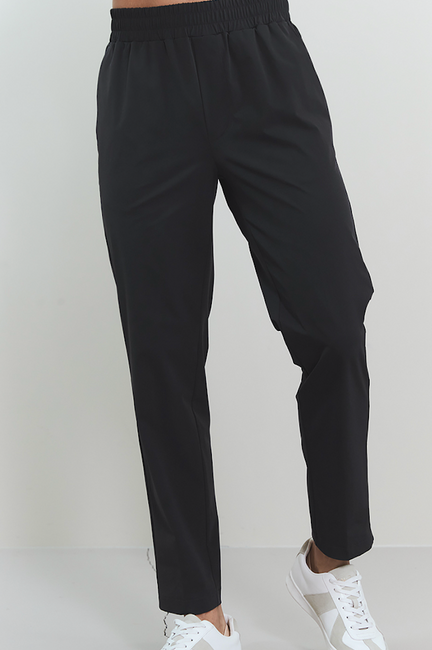 Elastic All Season Pants_Easy Dark Gray