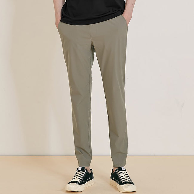 Elastic Tapered Fit 9.5 Pants_Easy Beige