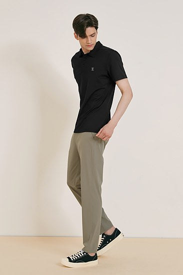 Elastic Tapered Fit 9.5 Pants_Easy Beige