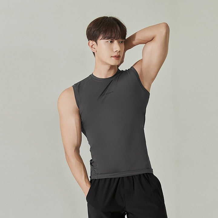 Base Tech Sleeveless_Pull Up Gray