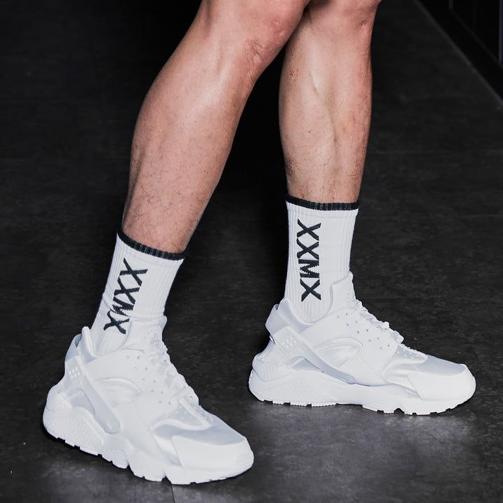 XXMX Crew Socks_White