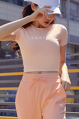 Heva Crop Top_Baby Pink