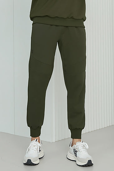 Banding Flex Jogger Pants_Curving Khaki