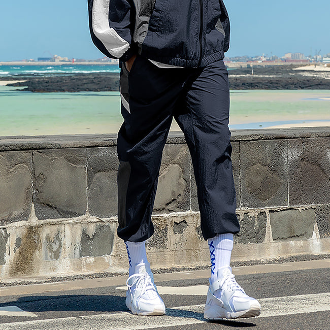 Colour Block Light Jogger Pants_Epic Navy