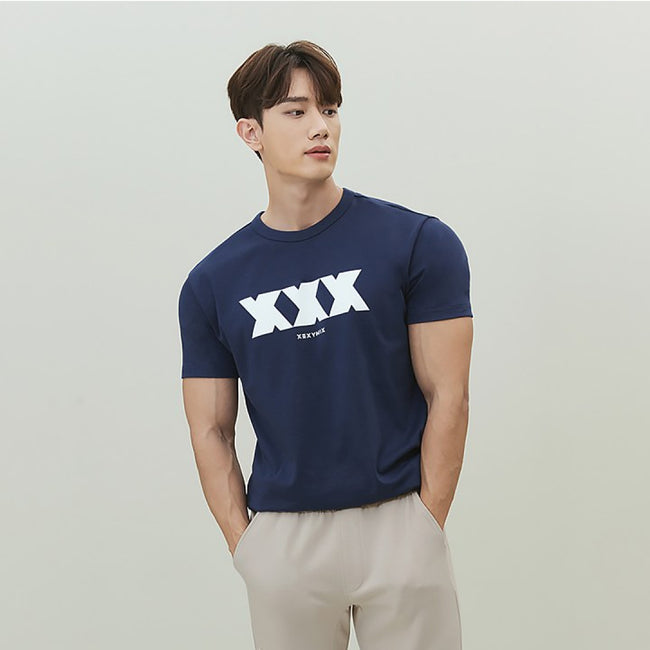 Muscle Fit Short Sleeve_Gentle Blue