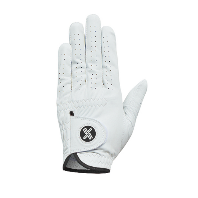 Women's Sheepskin Left Golf Glove_White Black