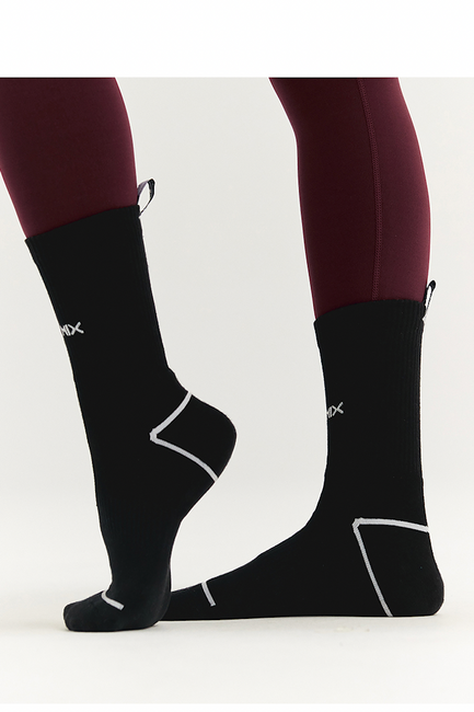 Label Crew Socks_Black