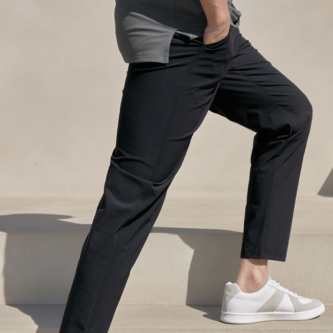 Elastic Tapered Fit 9.0 Pants_Black