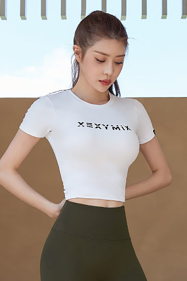 Heva Crop Top_White