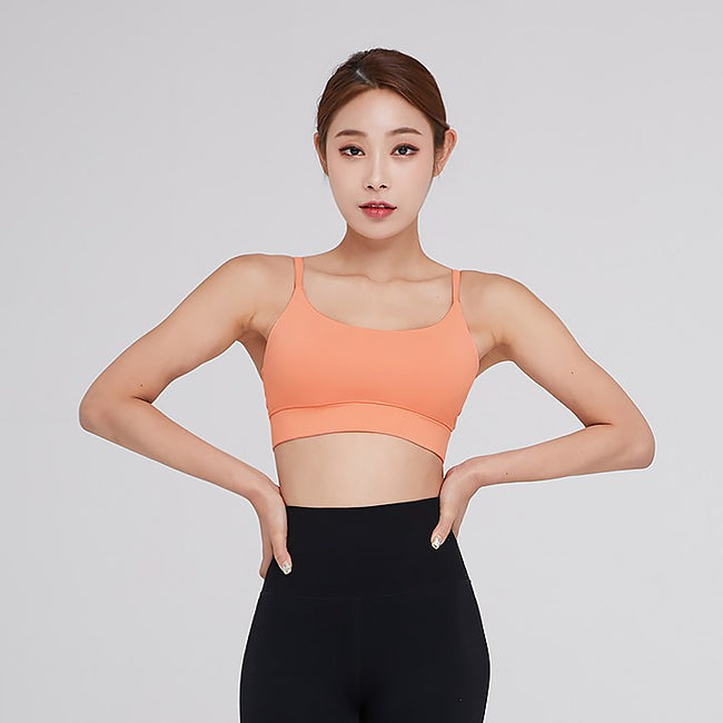 Basic Bra Top_Coral