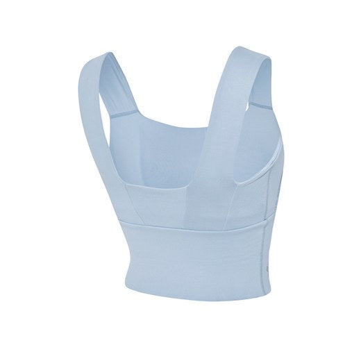 Wide Square Neck Crop Top_Blue