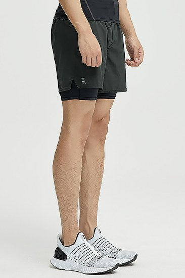 Air Drawers 2-In-1 Shorts_Night Gray