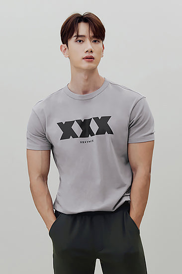 Muscle Fit Short Sleeve_Gray