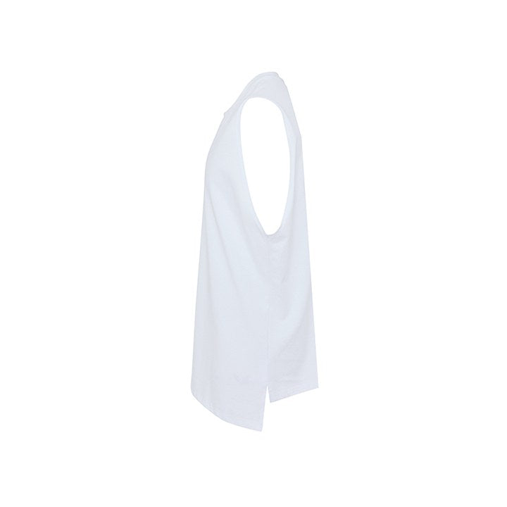 X-Wide Sleeveless_White