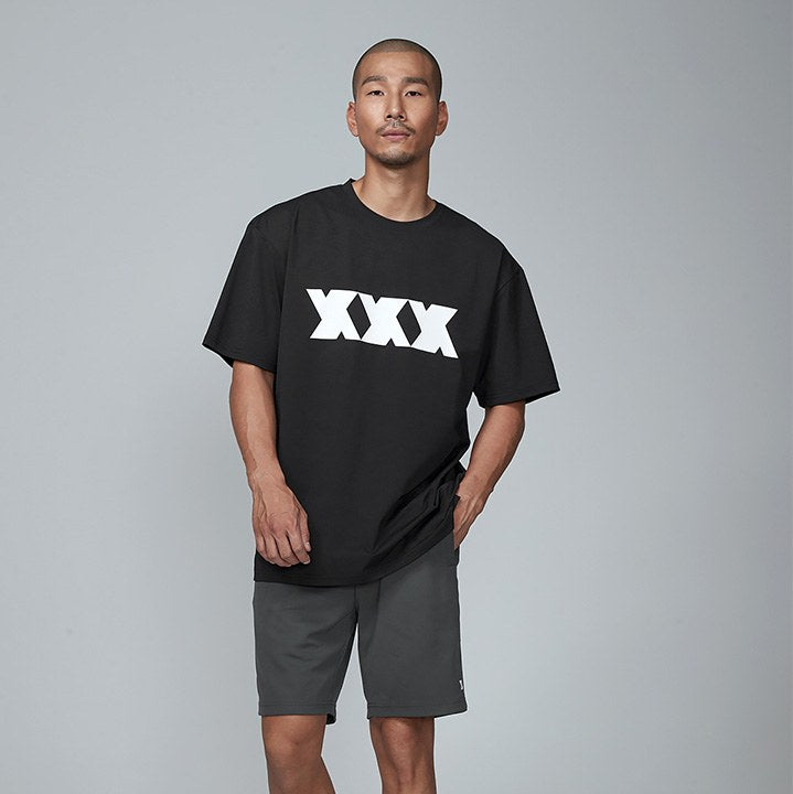 Triple X Short Sleeve_Black BLACK XT1001T – XEXYMIX