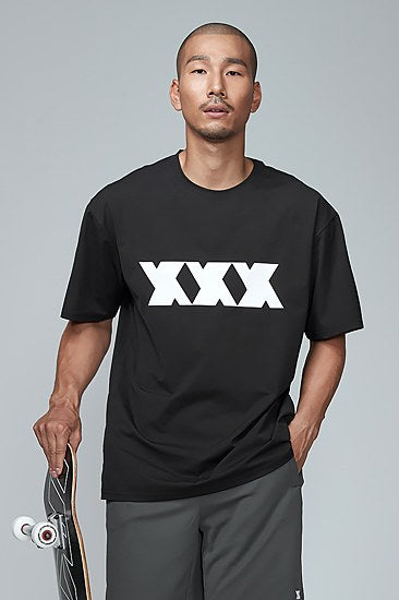 Triple X Short Sleeve_Black