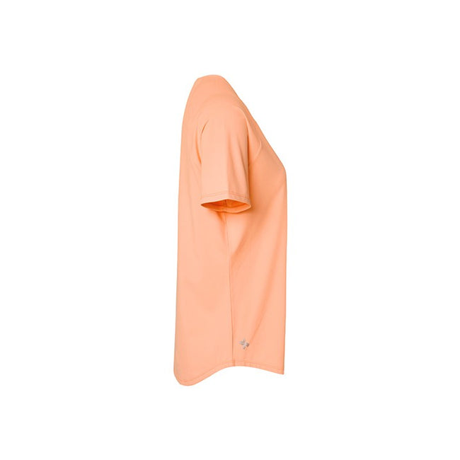 Ice Feather Comfort T-Shirt_Peach Honey