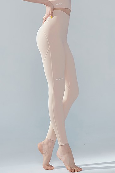 Black Label Signature 380N Leggings_Creamy Pink