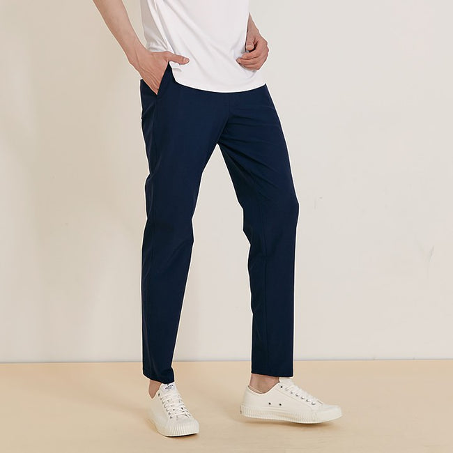 Elastic Tapered Fit 9.5 Pants_Easy Navy