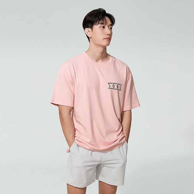 Triple Point Short Sleeve_Luke Pink