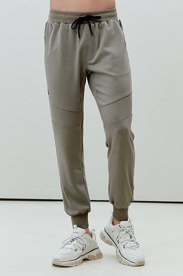 Banding Flex Jogger Pants_Mud Beige