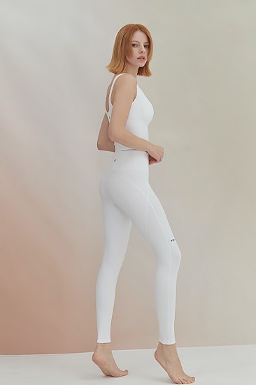 Black Label Signature 380N Leggings_Ivory