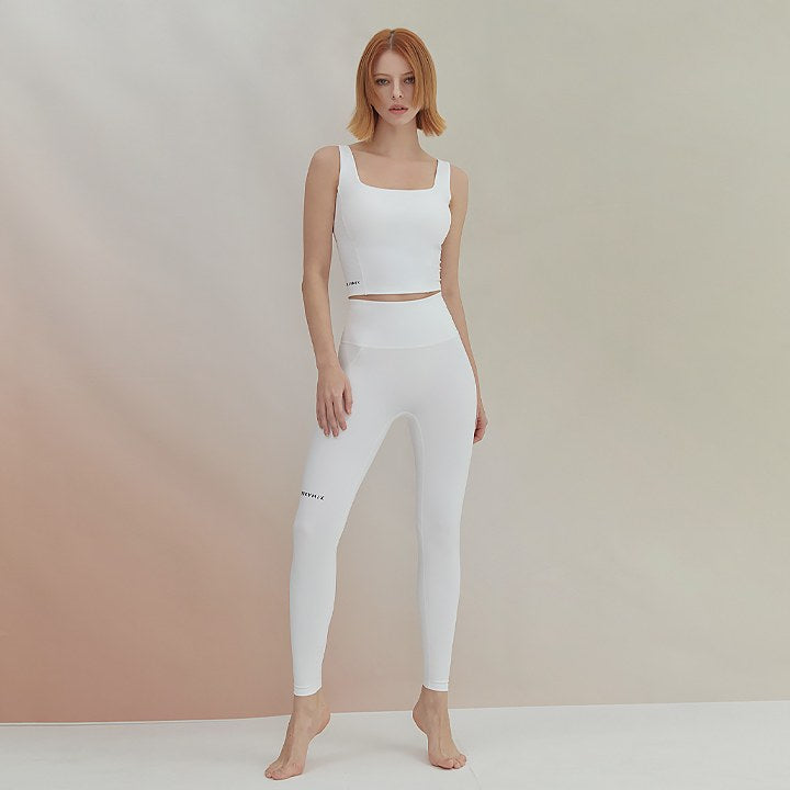 Black Label Signature 380N Leggings_Ivory