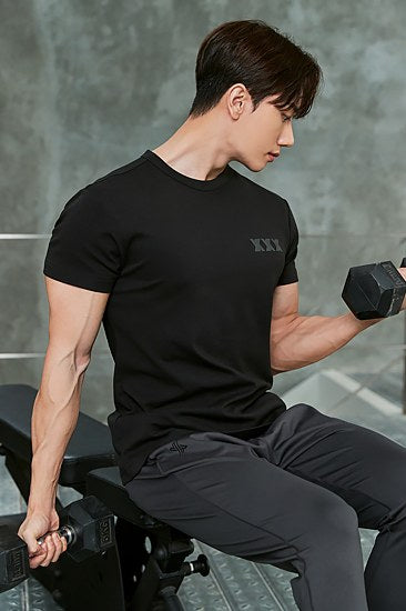 Muscle Fit Dual Short Sleeve_Black