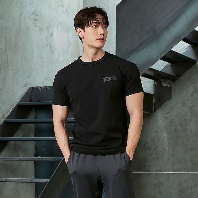 Muscle Fit Dual Short Sleeve_Black