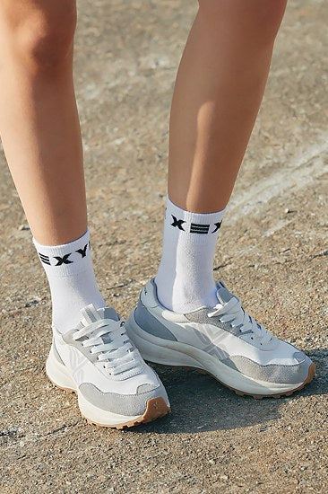 Cuff Socks_White Black